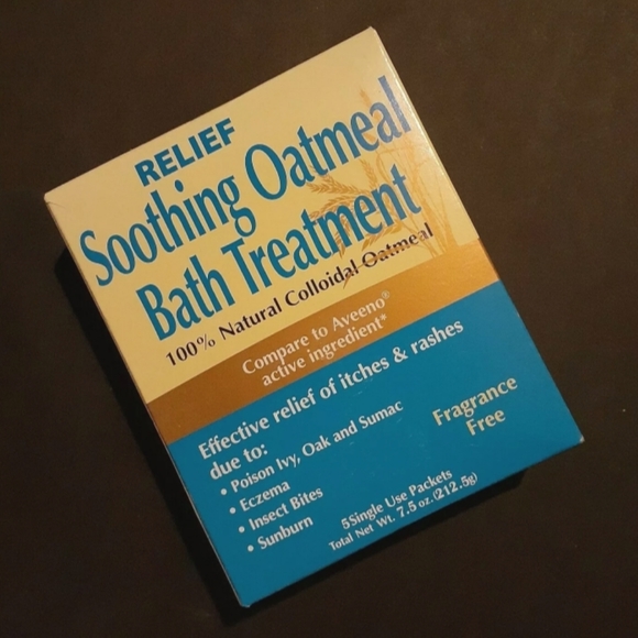 Relief Soothing Oatmeal Bath Treatment 5X Softer Skin 100% Natural Colloidal Oat - Picture 12 of 13